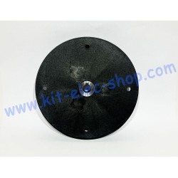 Plastic fan with metal insert for ME1306 motor