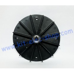 Plastic fan with metal...