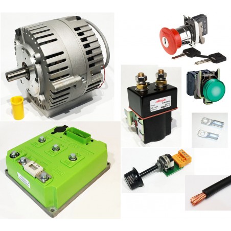 Pump electrification kit 36V-48V 275A ME1305 5kW motor without battery