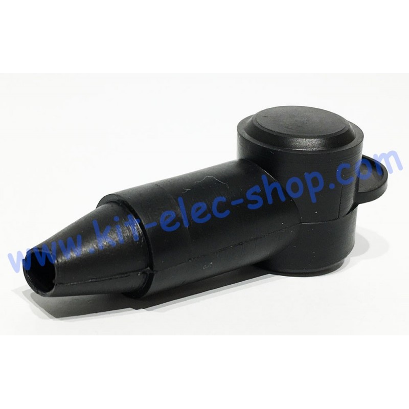 10mm2 black cover tubular lug 214E1V14