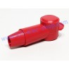 Cache rouge pour cosse tubulaire 10mm2 214E1V02