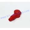 25mm2 short red cover tubular lug 218N2V02