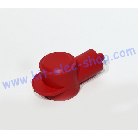 5mm2 short red cover tubular lug 218N1V02