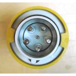 Male plug 63A PK yellow 3P+N+T 81377